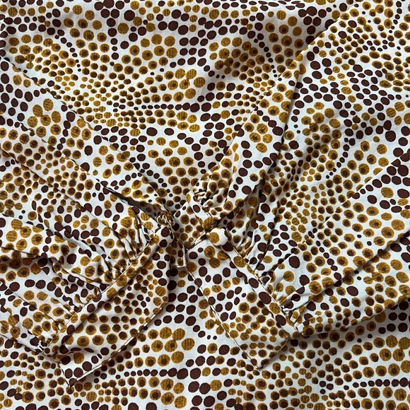 NWT Rebecca Taylor Floral Abstract Blouse - Picture 9 of 10